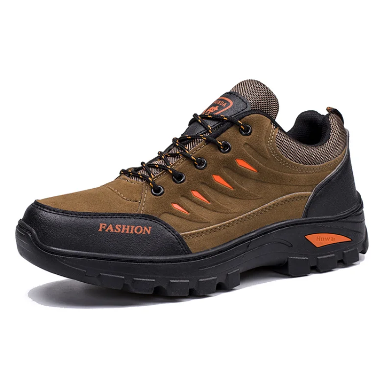 

Outdoor Hiking Trekking Mountain Sports Shoes for Men Camping Hunting Walking Shoe Breathable Cushioning Nonslip Travel Sneakers