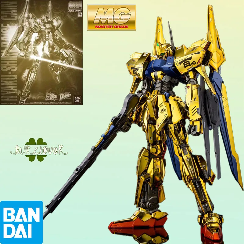 

Bandai Original MG Online Эксклюзивные Hyakushiki Raise Cain 1/100 Аниме Фигурка Сборка Модель Игрушки Подарки Для Детей