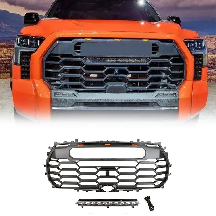 

Spedking 2022 Car Accessories ABS Front Grille Grill for Tundra pickup accessories