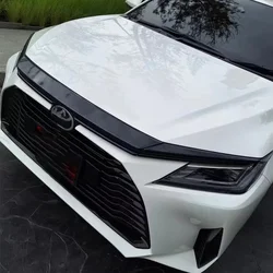 Car Body Kit Upgrade Accessories Auto Front Machine Cover Lip Protector Grille Trims For Toyota Vios Yaris Ativ Sedan 2023 2024