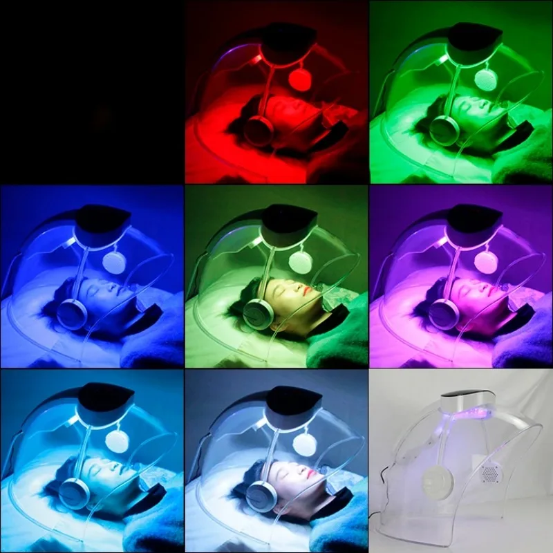 ハイパワー酸素マシン,フェイシャルマシン,美容院設備,スパ,LED