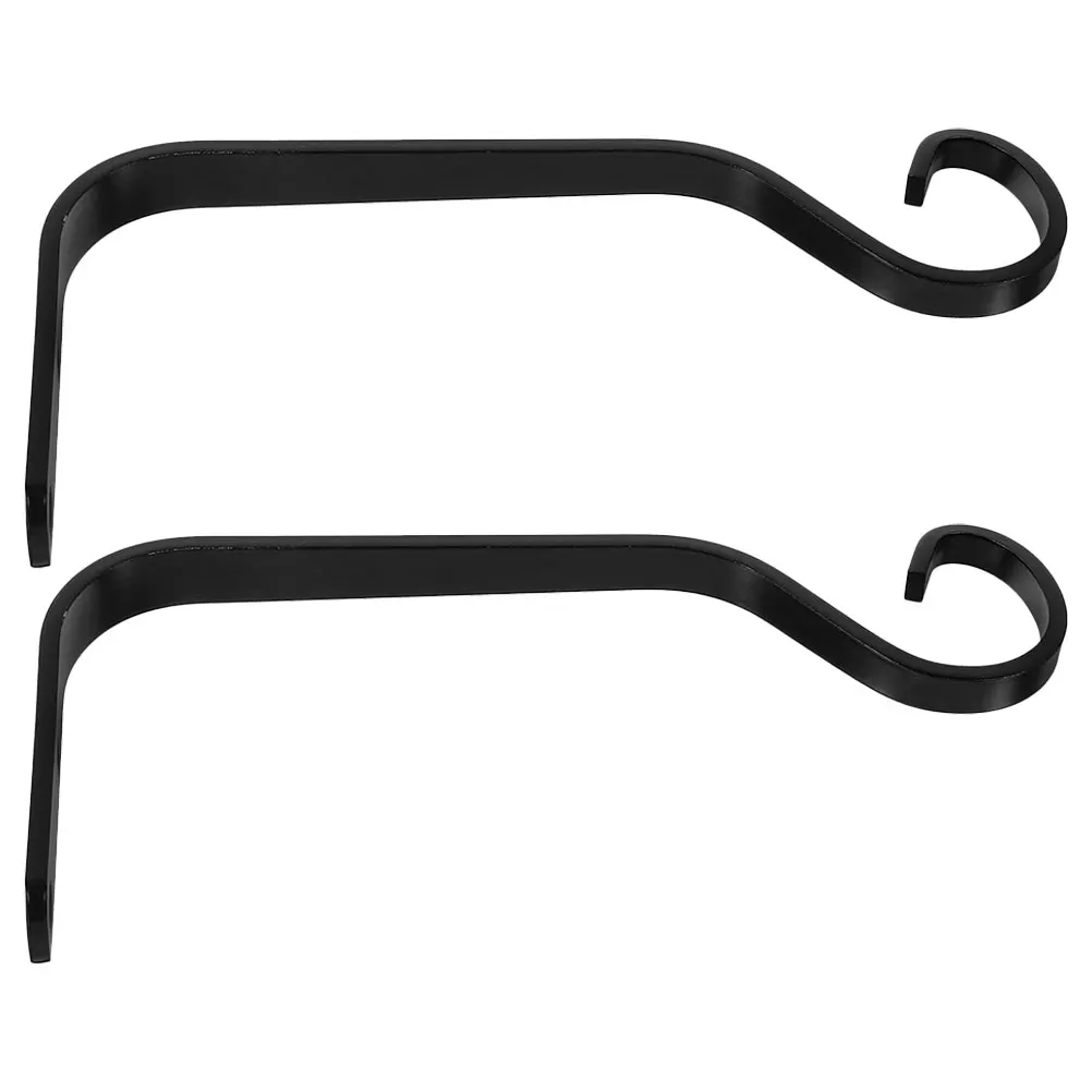 

Hanging Basket Brackets 7 3 Inches Iron Plant Stands Holder Flowerpot Lantern Hooks Outdoor Garden Planter Hanger Wall Bracket