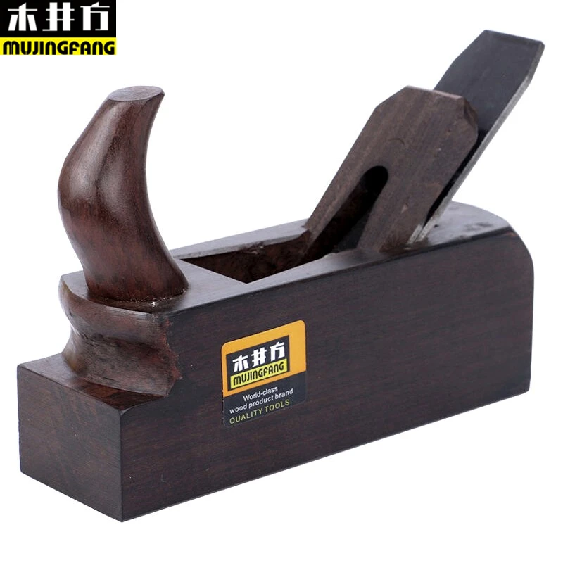 

European-style African Ebony Bench Plane Flat bottom Planes Edge wooden Planer 150mm 245mm,Carpenter Trimming Push plane tools