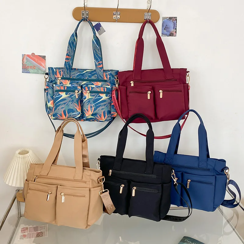 5 Colors Tote Bags for Women New Fashion Casual Crossbody Shoulder Bags Square Multi-function High Quality Handbags Sac De Femme