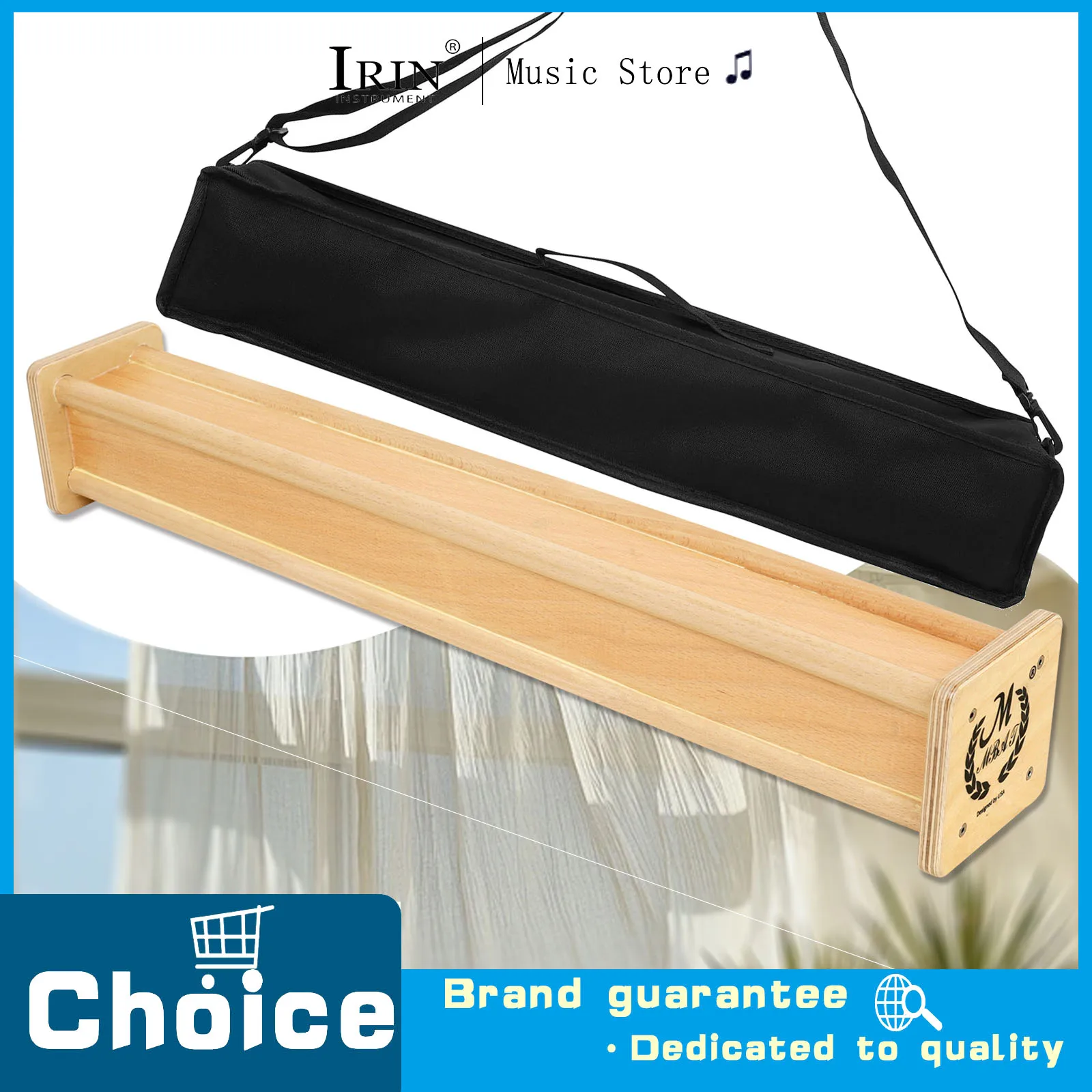 J192 Rain Stick Rain Sound Stick Rain Sound Tube Extended Sound for 30-60s with 63CM Storage Bag Suitable for Beginners