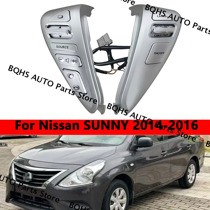 

OEM 25550-3DA6A Steering Wheel Cruise Control Switch Button For Nissan SUNNY 2014 2015 2016