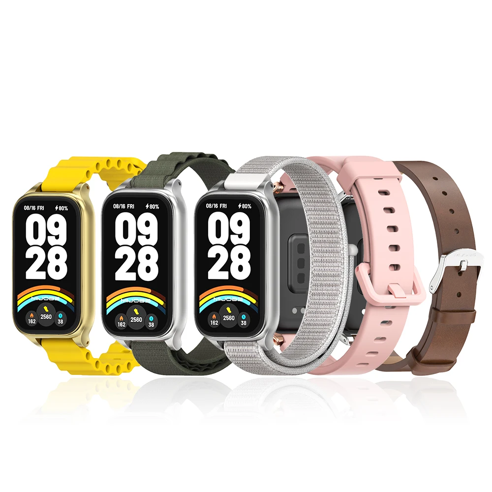 Armband für Xiaomi Mi Band 9 Active Armband Globale Version Silikon Wasserdichtes Armband Mi Smart Band 9 Active Strap – Detail 1