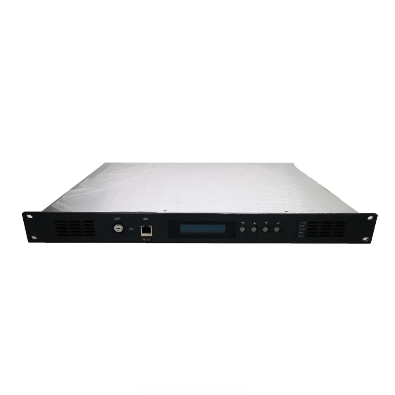 FTTH CATV GPON 1550nm EDFA 8 Port 19dBm Fiber Optical Amplifier EDFA with WDM