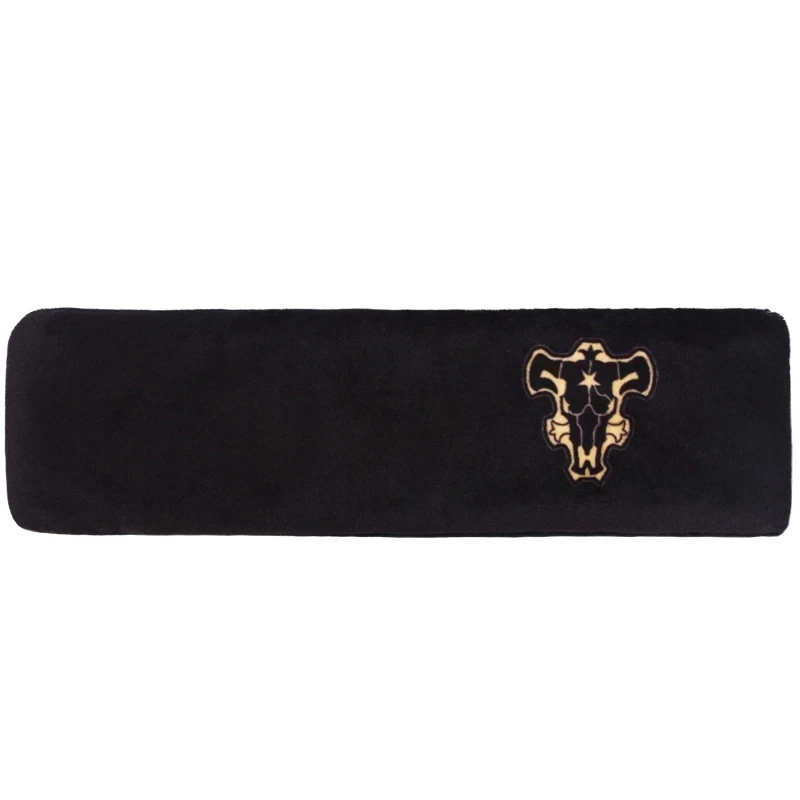 Black Clover Emperor Logo Headband Anime Asta Magic Knight Cosplay Headwear Costume Emblem Accessories Head Wear