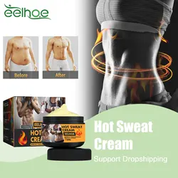 Hot Sweat Cream Belly Fat Burner Fitness Workout Enhancer Ointment Improve Metabolism Accelerate Sweating Muscle Shaping Product