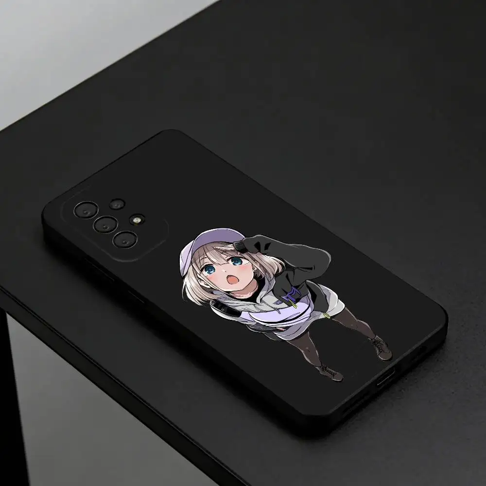 Serizawa Asahi C-Cute  Phone Case For Samsung S26,S25,S24,S23,S22,Plus, Soft Silicone Black Cover