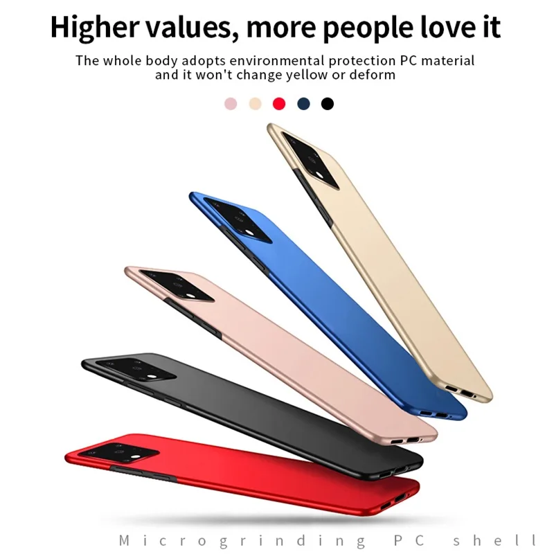 Ultra Thin Frosted Case For Samsung Galaxy Note 20 Ultra S24 S23 S20 FE S21 S22 Plus A34 A15 A25 A35 A55 Hard Plastic Back Cover