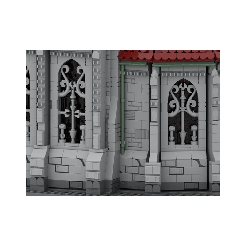 11369 PCS Cathedral Church MOC Customize Modular Building Block Creative Design Brick Simple Model Design DIY Festival Toy Gift