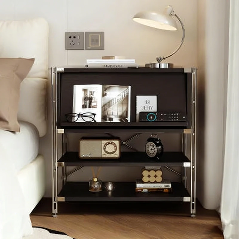 Simple Storage Holders Living Room Entrance Hall Storage Rack Modern Record Magazine Racks Sofa Side Floor Standing Holders