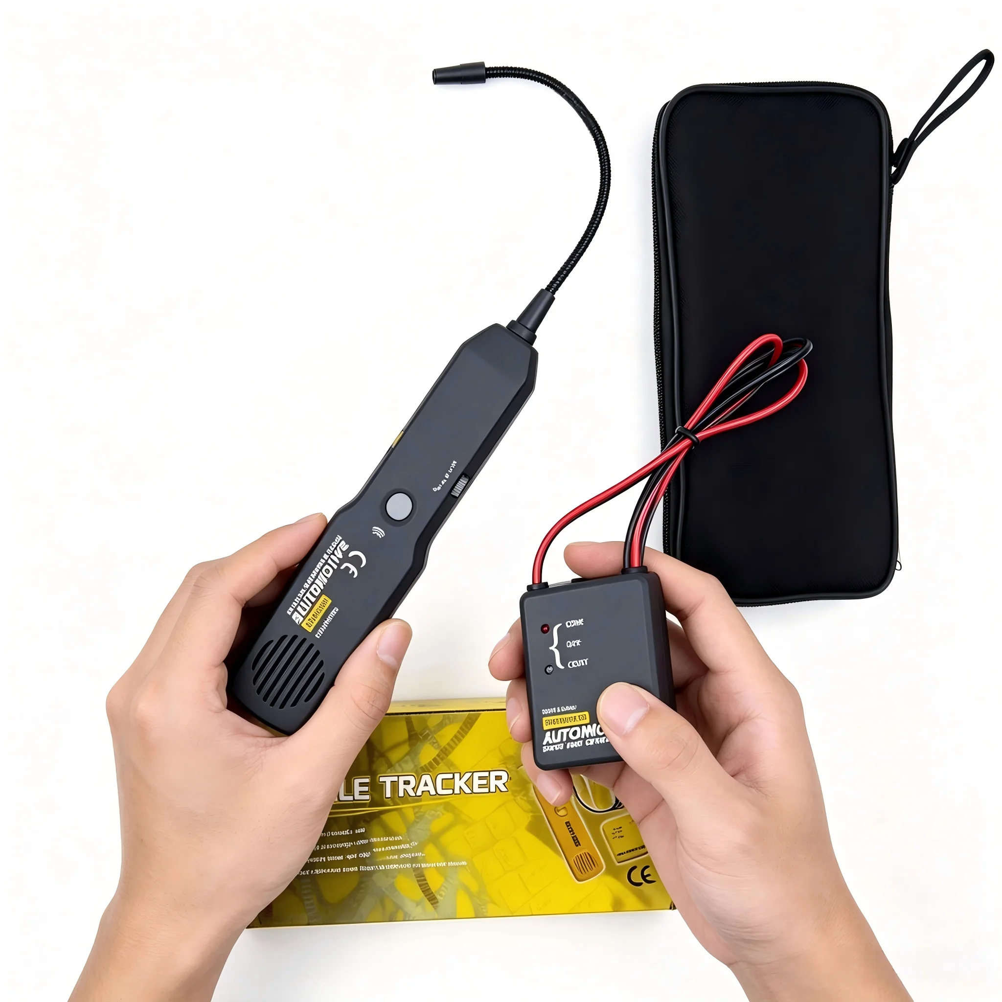 EM415PRO Automotive Wire Tracker Breakpoint Locator Car Short Open Circuit Finder DC6‑42V Cable Tracer Car Circuit Tester