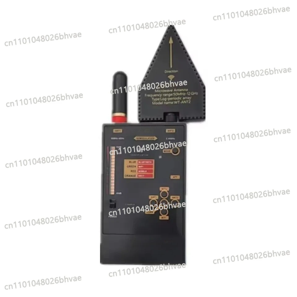 

1206S Military Grade Anti-Spy Kit Detect 5G/Bluetooth Signals,Professional Find Sleeping Camera,Sound Activation,Metal Body