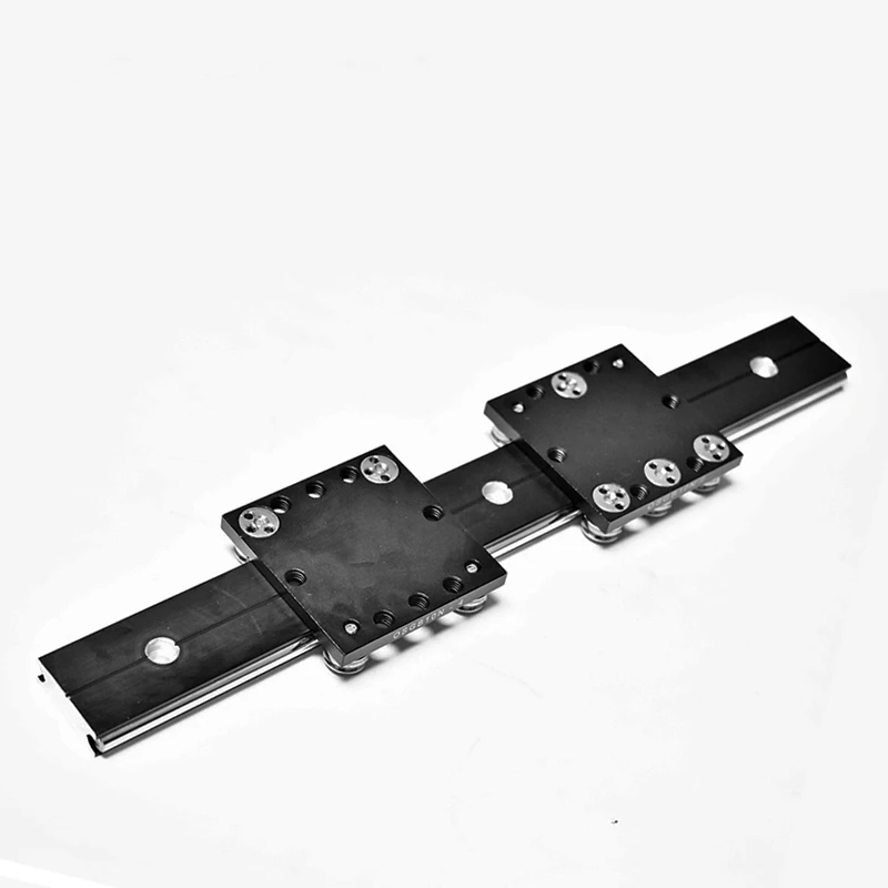 30mm Width  Aluminum Roller Linear Guide Rail OSGR10N 250mm 300mm  Dual Axis Linear Guide  with OSGB10N Slide Block for CNC