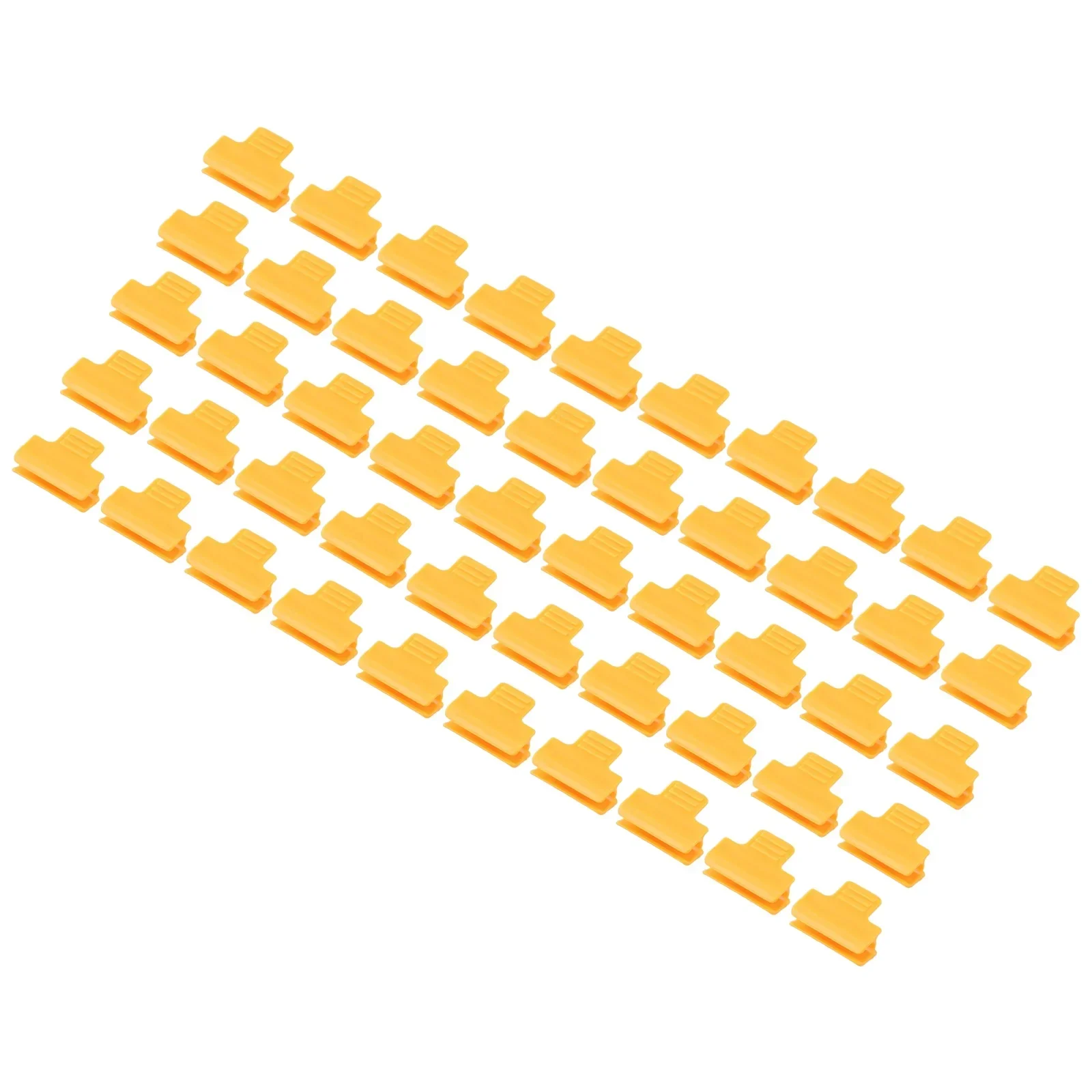 

50pcs Greenhouse Clamps Clips Garden Support Frame Plant Support Garden Stakes For Season Plant Extension Support 4x3cm