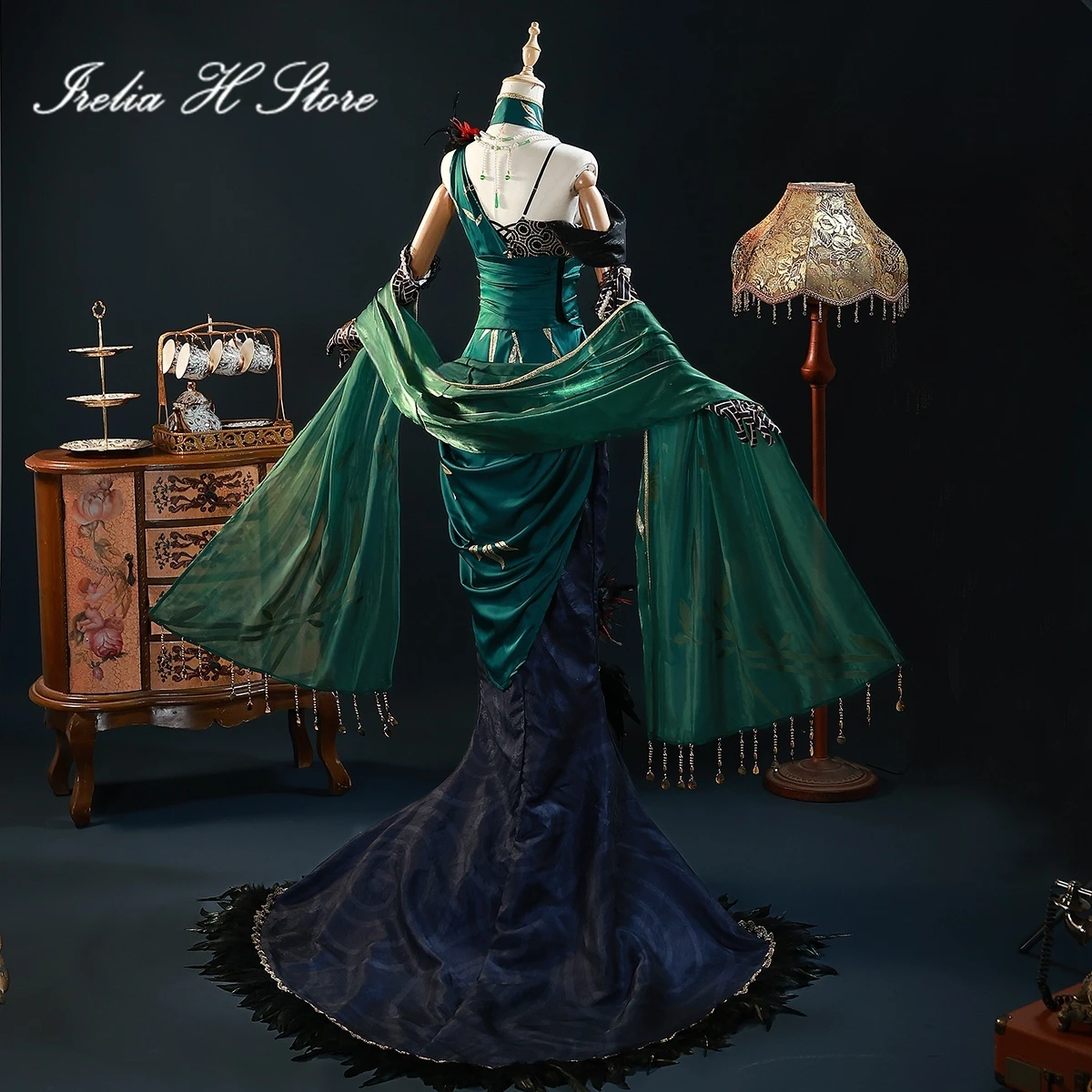 Irelia H Identity V Michiko أزياء تنكرية أنيمي ميتشيكو فستان الهالوين زي أنثى