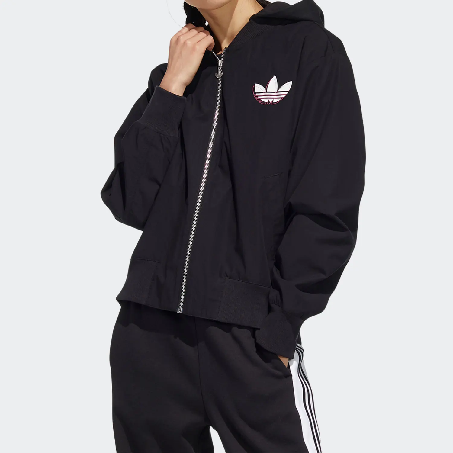 Adidas Authentic Clover Street Ball Style Women's Sports Hoodie HH9451