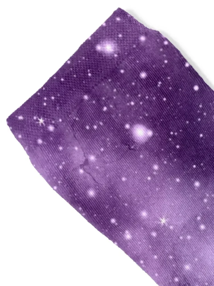 Lila blaugrüne Galaxie Nebula Dream # 2 # Dekor # Art Socken Weihnachten Sommer transparente Retro-Socken Damen Herren