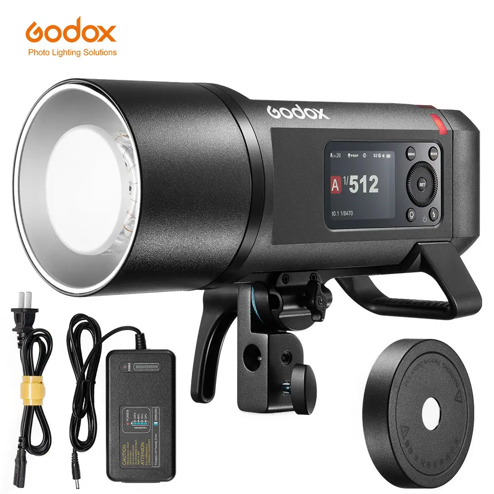 Godox AD600Pro II All-in-One Outdoor Flash TTL HSS 600Ws Strobe with Built-in Lithium Battery 2.4G Wireless X System for Studio