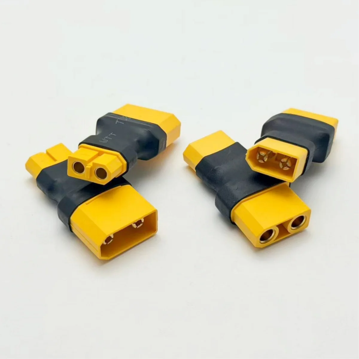 4Pcs Adapter XT60 To XT90 Male / Female Connector Conversion Adapter for RC Lipo Battery DIY Parts