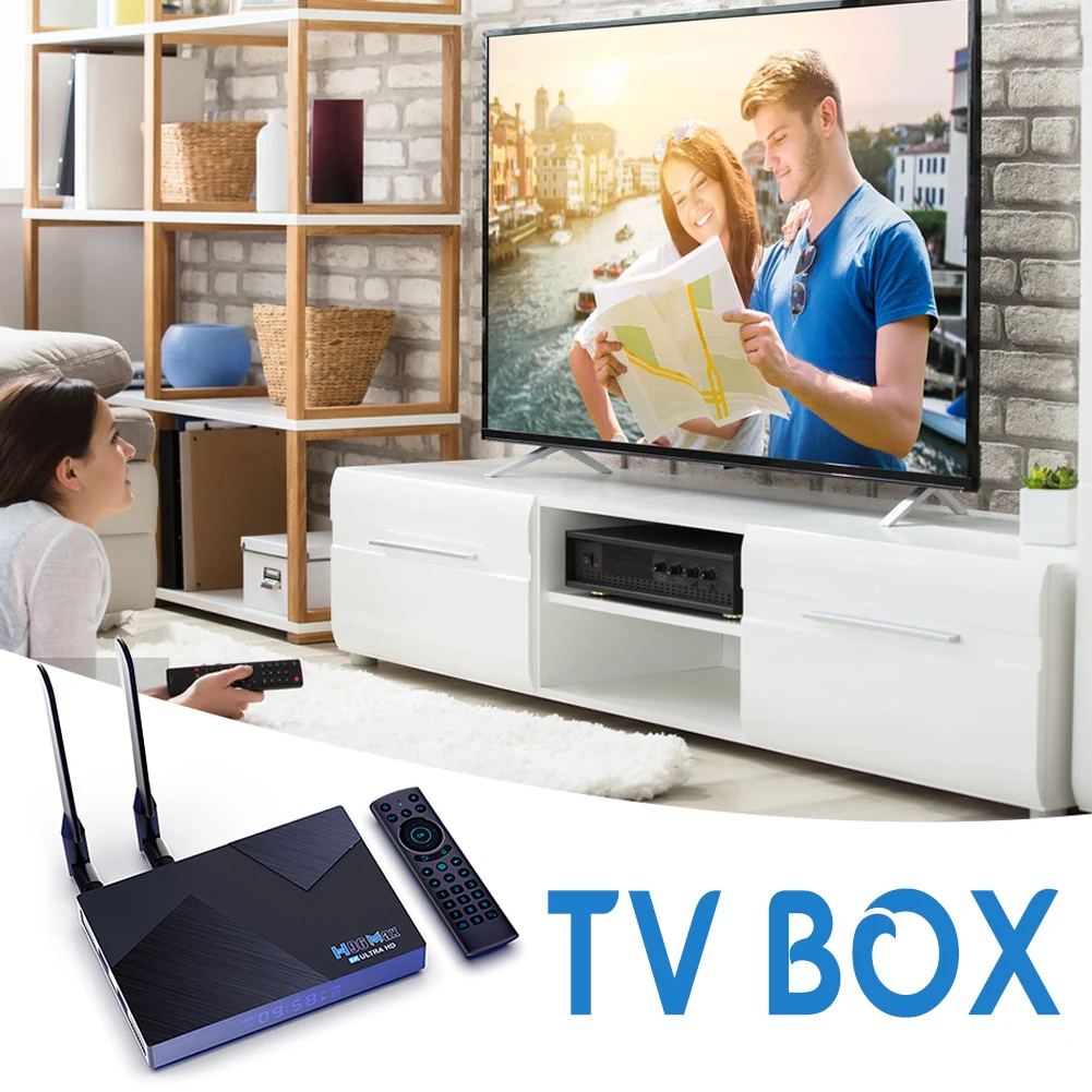 Smart Television Box With Androids 12 Powerful Household Medias Player For Living Room Home