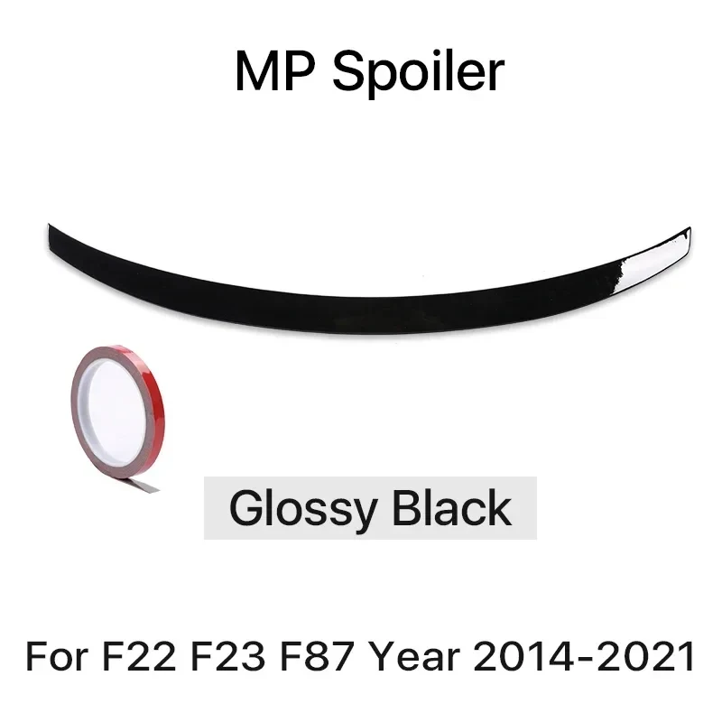 High Quality Carbon Fiber PSM Style Rear Trunk Spoiler Lip Wing Sports Coupe 2014-2021 Gloss Black Easy Installation Exterio