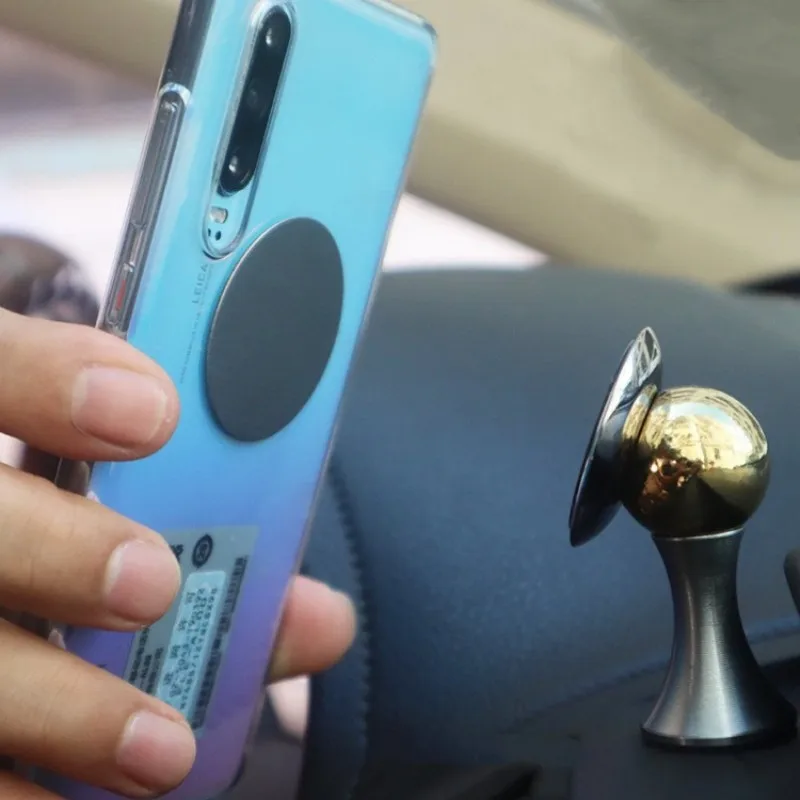 10 قطعة أسود 30 مللي متر 35 مللي متر 40 مللي متر لوحة معدنية القرص صفائح حديد مقاومة للخدش حامل هاتف مغناطيسي ل حامل هاتف السيارة المغناطيسي أصحاب