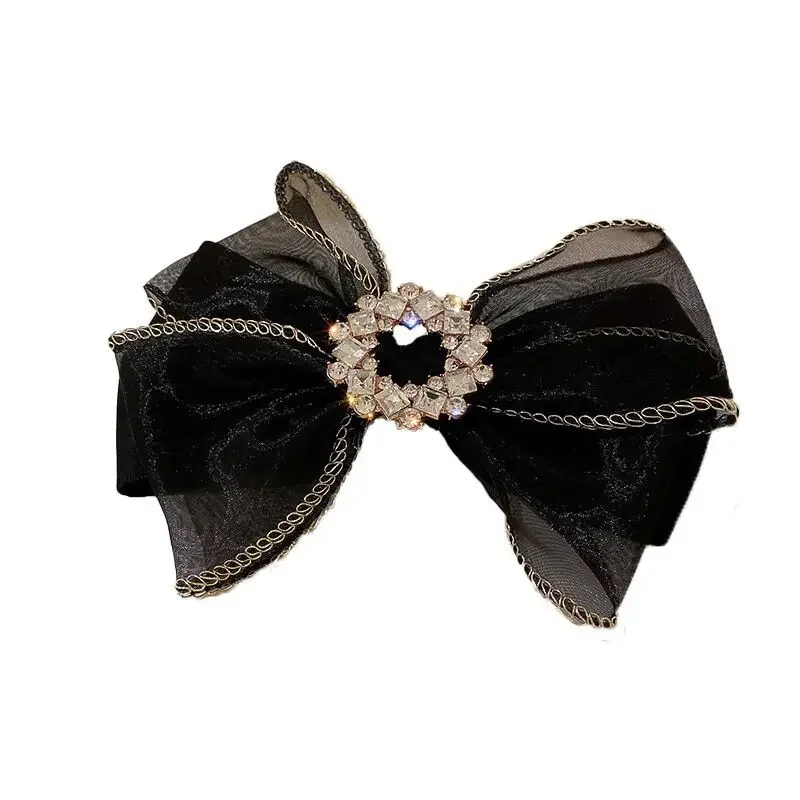 Diamond Bow Hair Accessories for Women Hairpin Crystal Clip for Girls Hairpin Hair Ornament Women Butterfly Hair Clips for Women