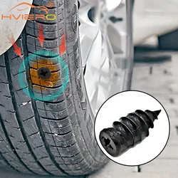 Vacuum Tyre Repair Nail Kit for Motorcycle Car Scooter Rubber Tubeless Tire Tool Set Glue Free Film Accessories Care New Auto