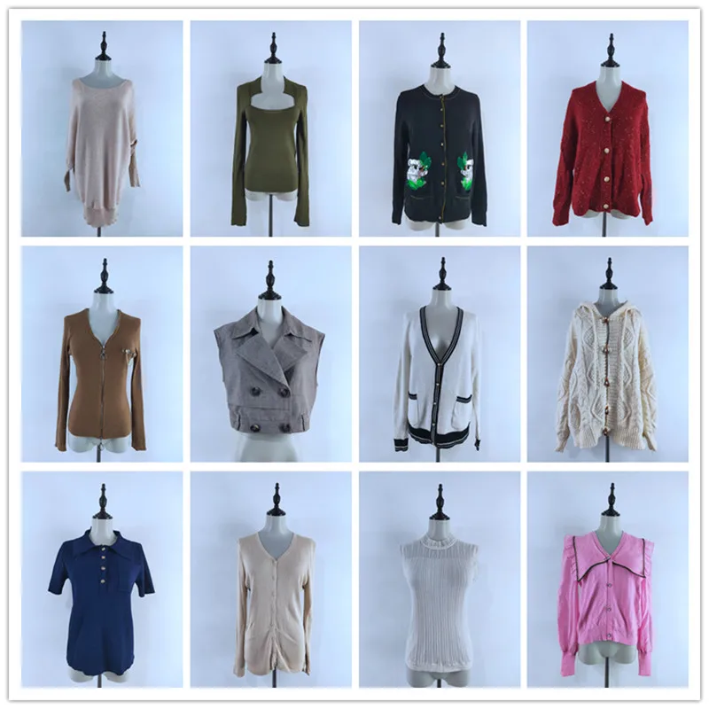 

Vintage Commute Sle Sweater Warm Casual Unique High-End Feelings Autumn Polyester Fiber V-Ne Long Sve Single Button
