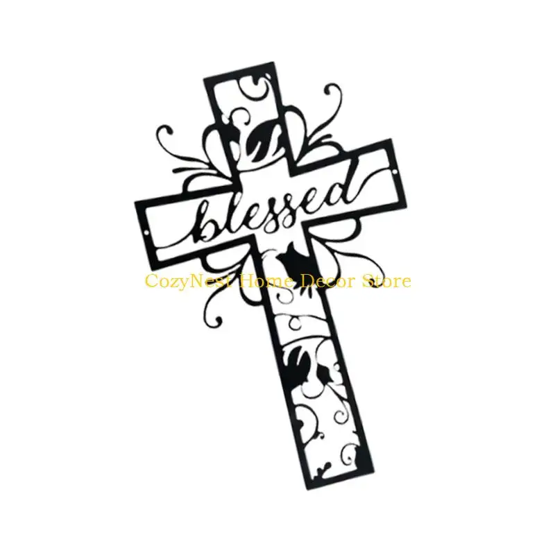 92MF Faith Theme Hanging Accent for Entryway and Prayer Corner Use