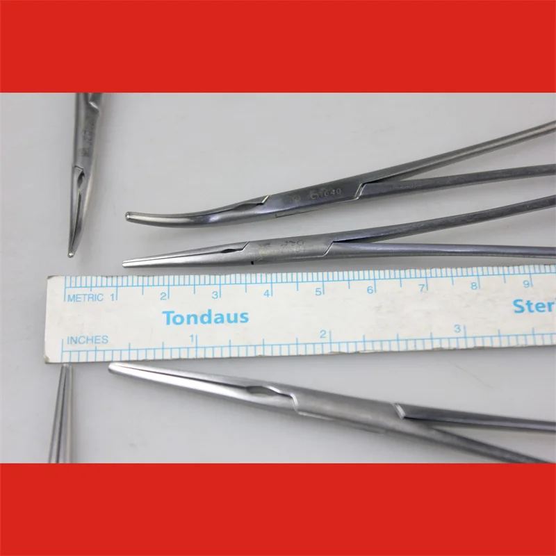 Medical artery non-injury hemostatic forceps concave and convex teeth thoracic cardiovascular artery blockade fine hemostatic cl