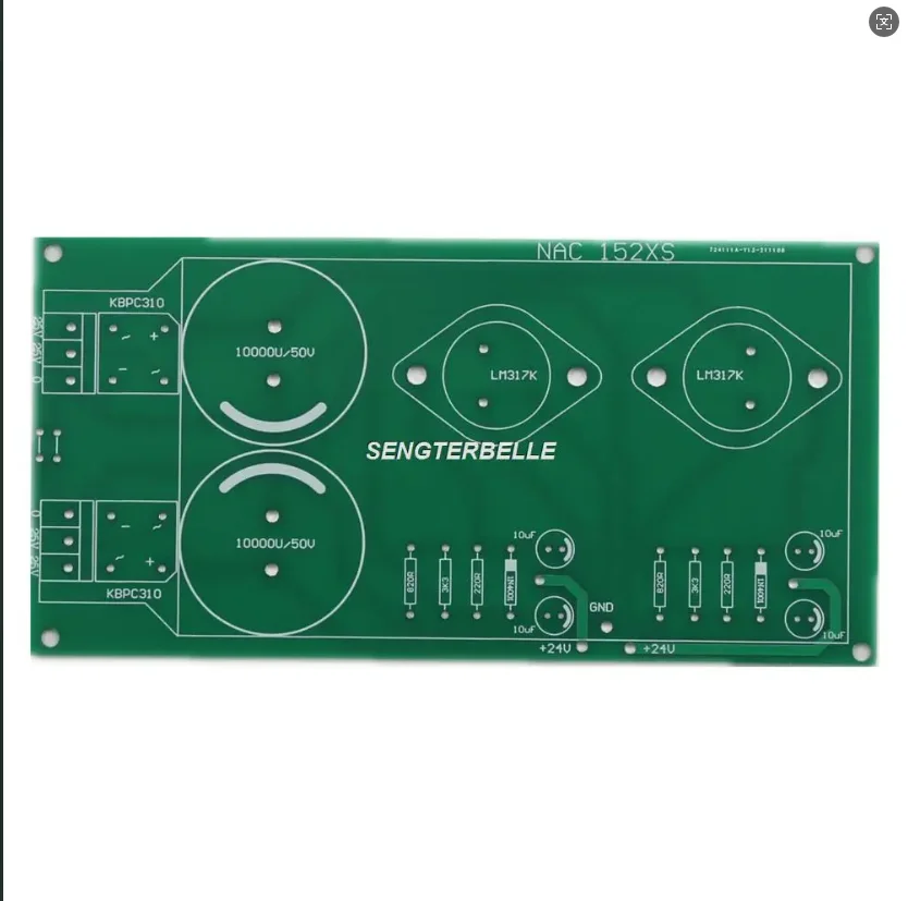 HiFi HICAP NAC152XS PSU Bare PCB 2 Ways 24V Regulated Power Supply Board PCB