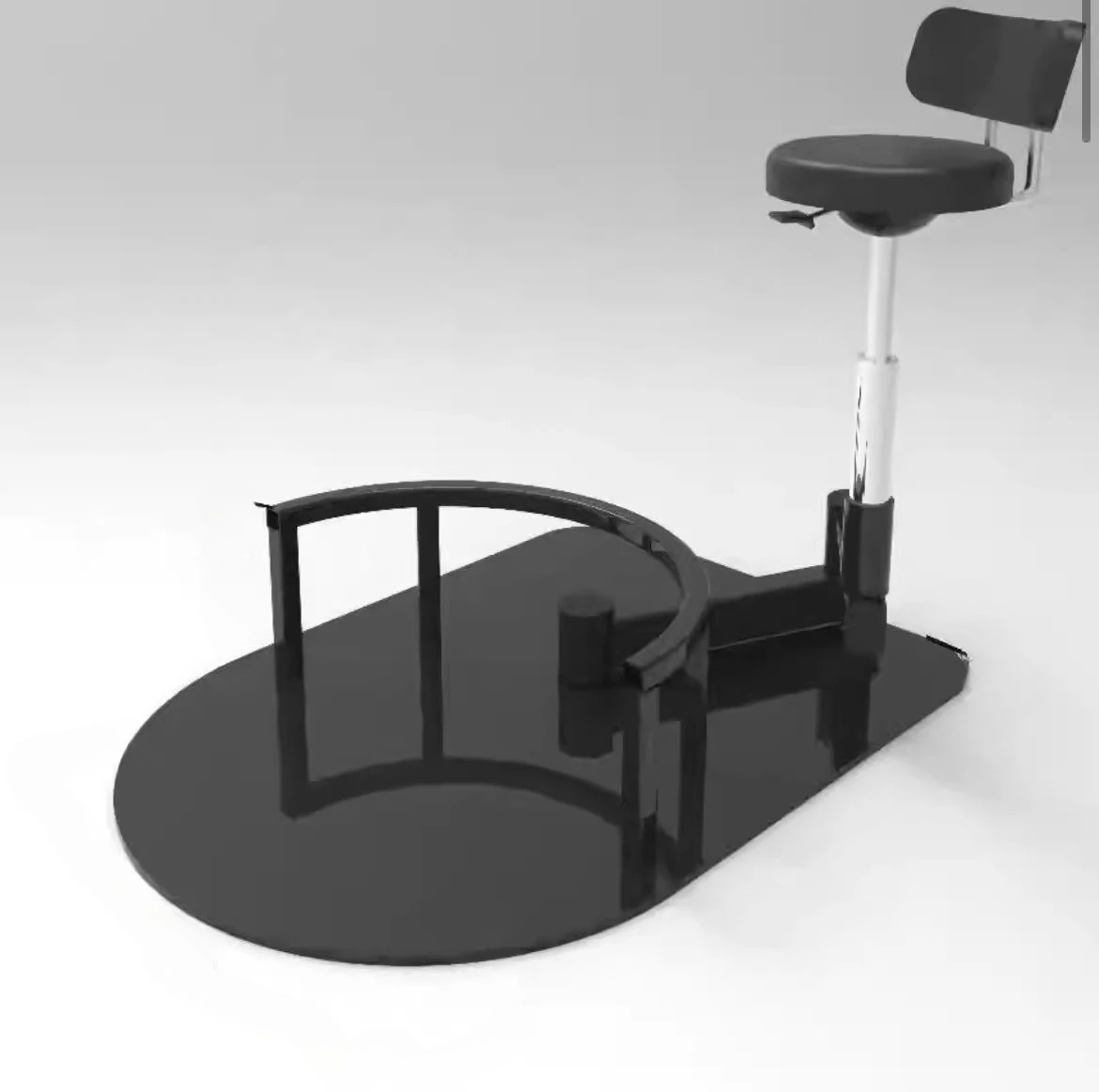 

Hairdressing integrated rotating chair Special swivel chair for hairdressers Hair salon rotating barber chair Big work stool