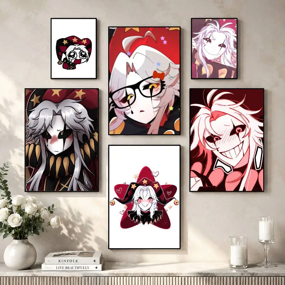 P-PierrotS The Freak Circus All Roles Poster HD Self Adhesive Waterproof Wall Art Ideal for Home Office Dorm Gift