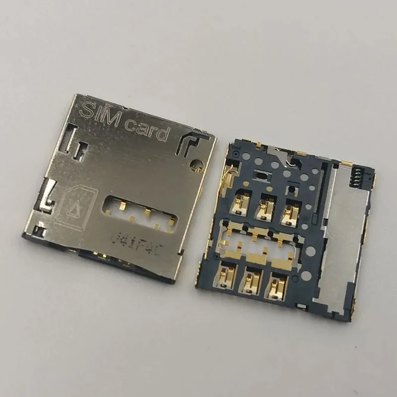 1Pcs Sim Card Reader Slot Tray Holder Connector Socket For Huawei Honor 6 G660 H60-L01 Mate1 MT1 Mate2 MT2 Mate 2 1 MT2-C00 Plug