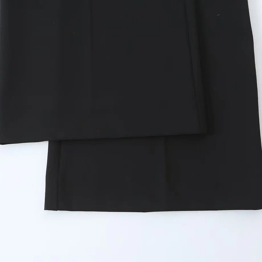 Low Waist Striped Formal Pants Autumn New Style JNLEAOG Women's Fashion Four Color Straight Leg Trousers 3067449