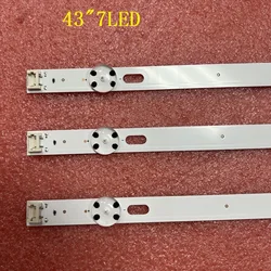 3pcs LED backlight strip for TV 43UJ657V 43LJ594V 43LJ624V 43LJ634V 43LJ614V 43LJ61_FHD_S L 43LJ5150 43LH515V 43UJ65_UHD_A/B