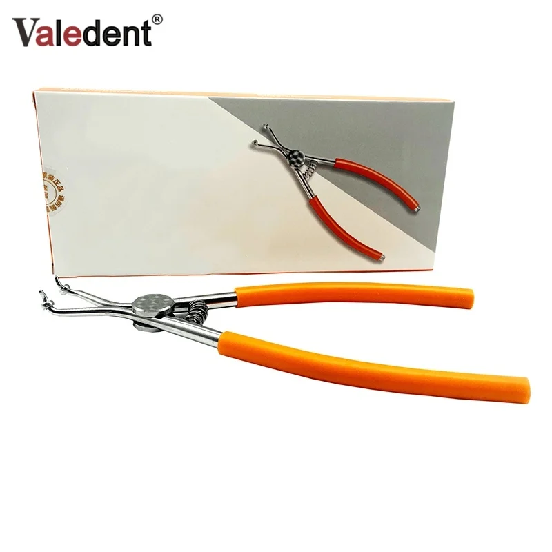 Dental Orthodontic Clamps Rubber Ring Rubber Dam Clamps Matrix Band Forming Plier Stainless Steel Lab Instrument