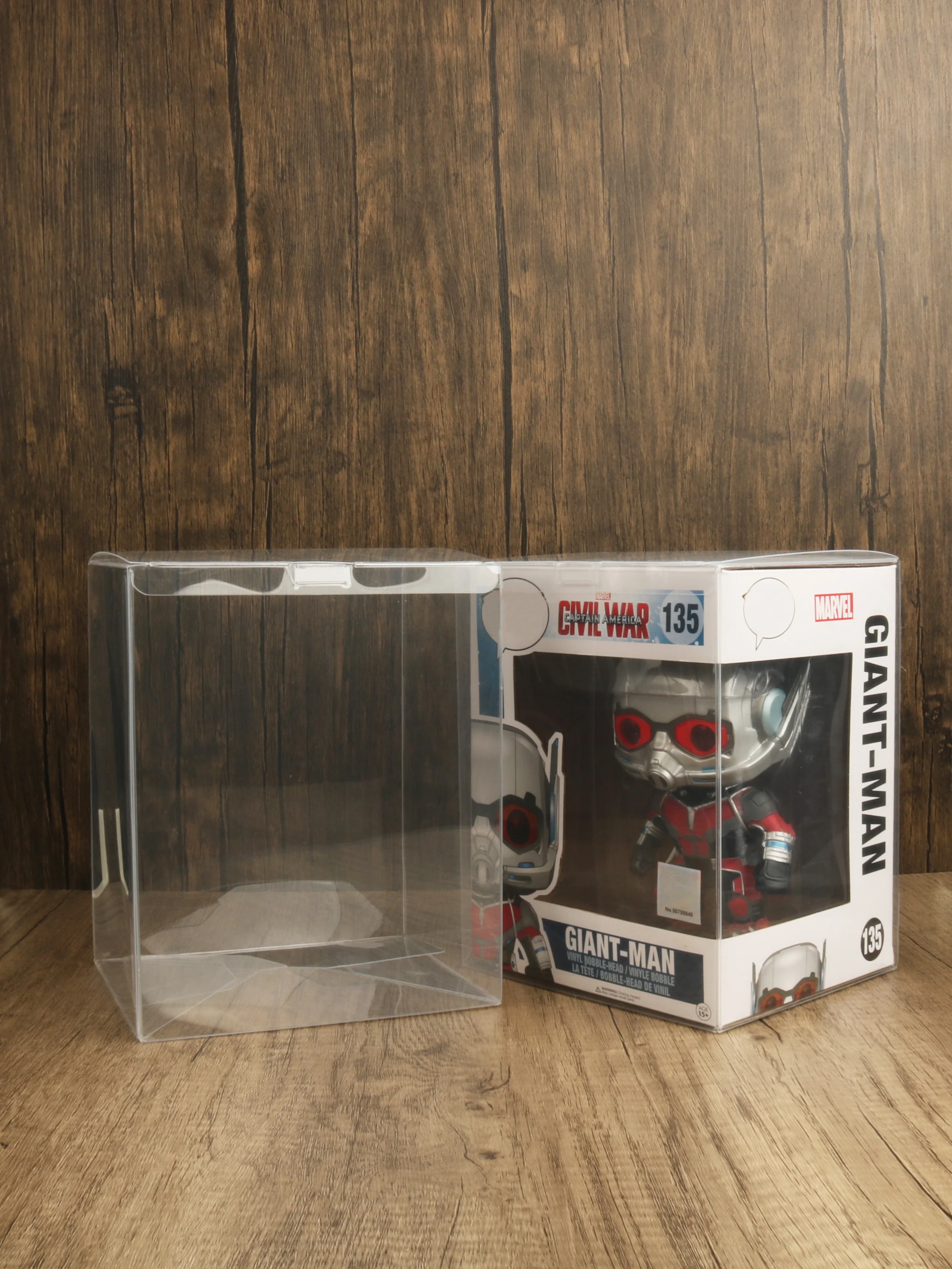 Transparent Display PET Plastic Cover for Funko Pop 6 Inch Serise Collection Clear Protective Box 1pc Toy Packaging