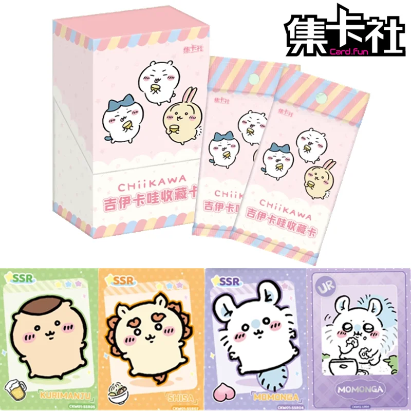 

Card.fun подлинная карта Chiikawa Hachiware Usagi, редкая аниме-игра, коллекция периферийных устройств, слепая коробка, детские игрушки, Рождественский подарок