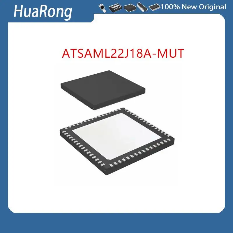 

10Pcs/Lot ATSAML22J18A-MUT ATSAML22J18A-U ATSAML22J18A ATSAML22J18 QFN-64