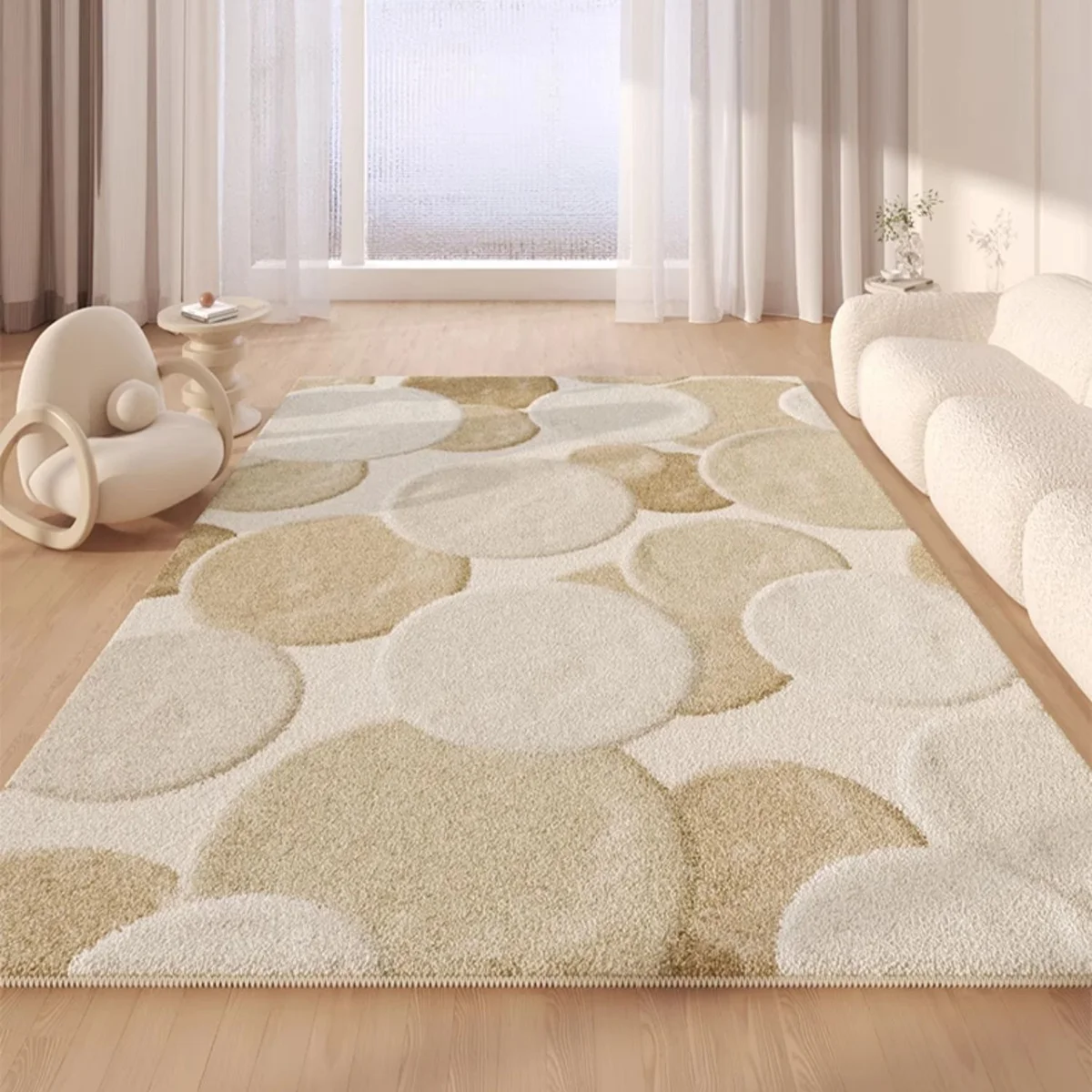 

Large Area Living Room Carpet Bedroom Bedside Floor Mats Machine Washable Foldable Rug Soft Short Plush Foot Mat 카페트 거실 대형 Ковер