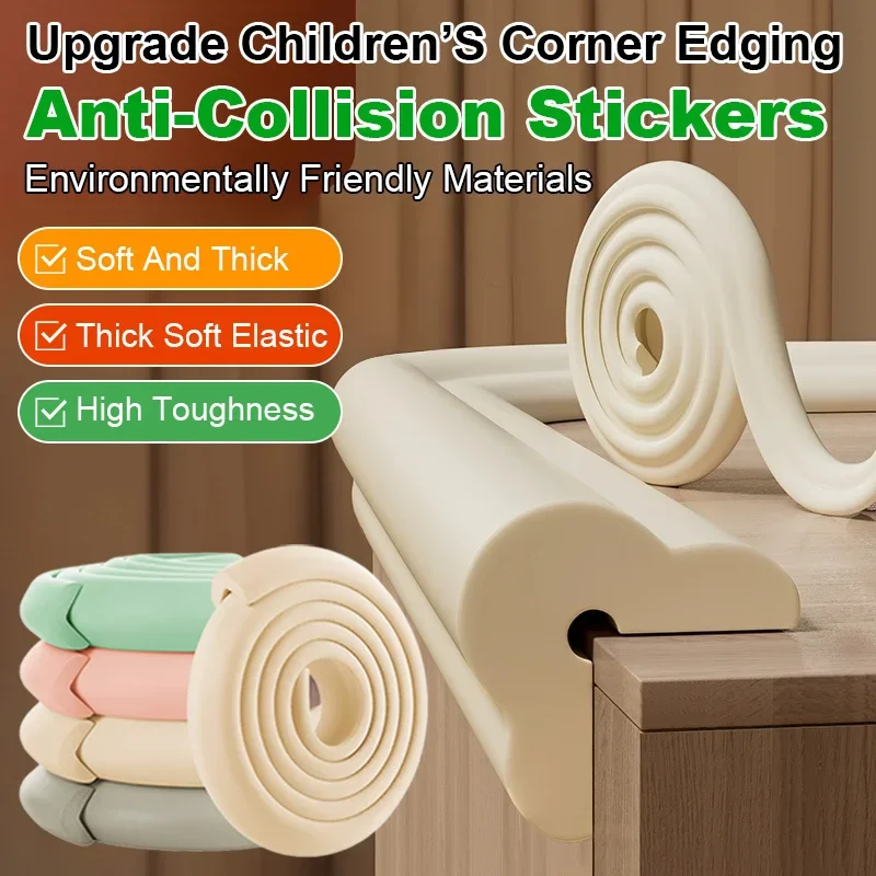 Corner Edge Protective Bumper Baby Safety Corner Protector Children Furniture Corners Strip Anti-collision Foam Protection Str