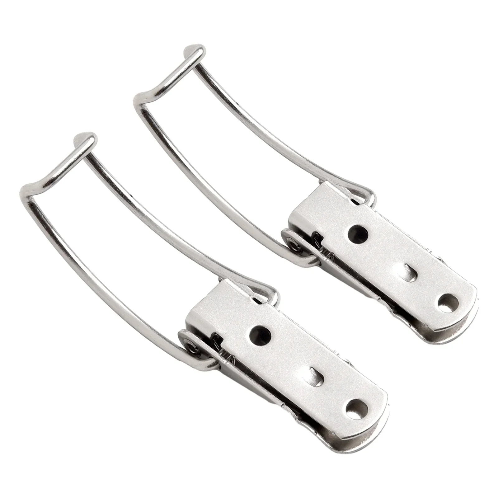 Buckle Buckles Buckle Lock For Storage Home Improvement Latch Lock Lock Spring Lron Cabinet 2PCS Cabinet Hardware