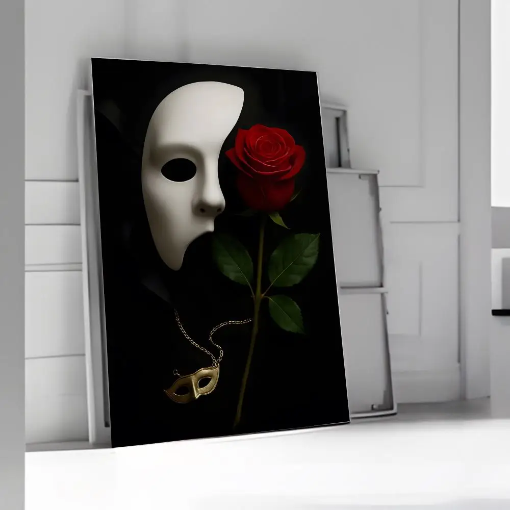 1 قطعة T-The فانتوم أو أوبيرا ملصق ملصق فني عالي الوضوح ملصق ذاتي اللصق مقاوم للماء ديكور المنزل