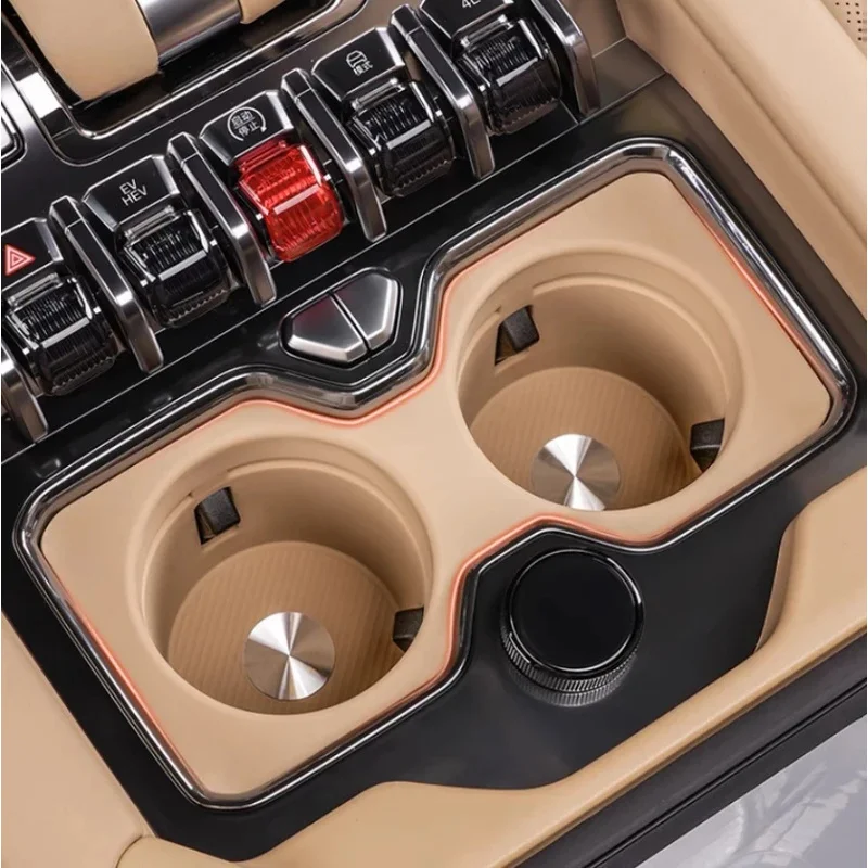 BYD Leopard 8 Cup Holder Silicone Pad Anti-Slip Limiter